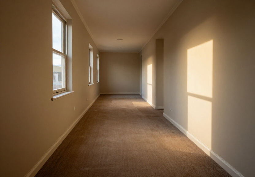 Restored living room in Petersham after flood damage repair
